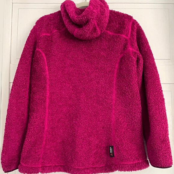 Lowe Alpine Polartec Sherpa Zip Up Jacket Women's Fuchsia 100% Polyester - Picture 2 of 12